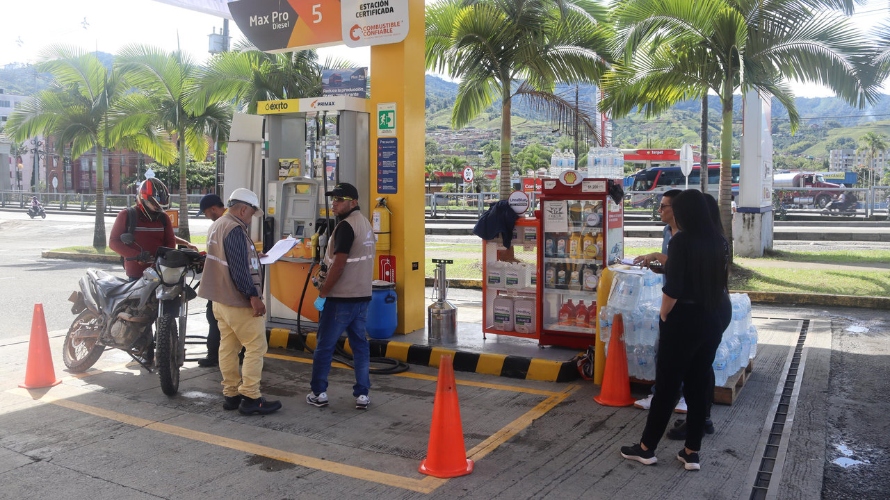 Dosquebradas intensifica controles en estaciones de gasolina y negocios automotores  